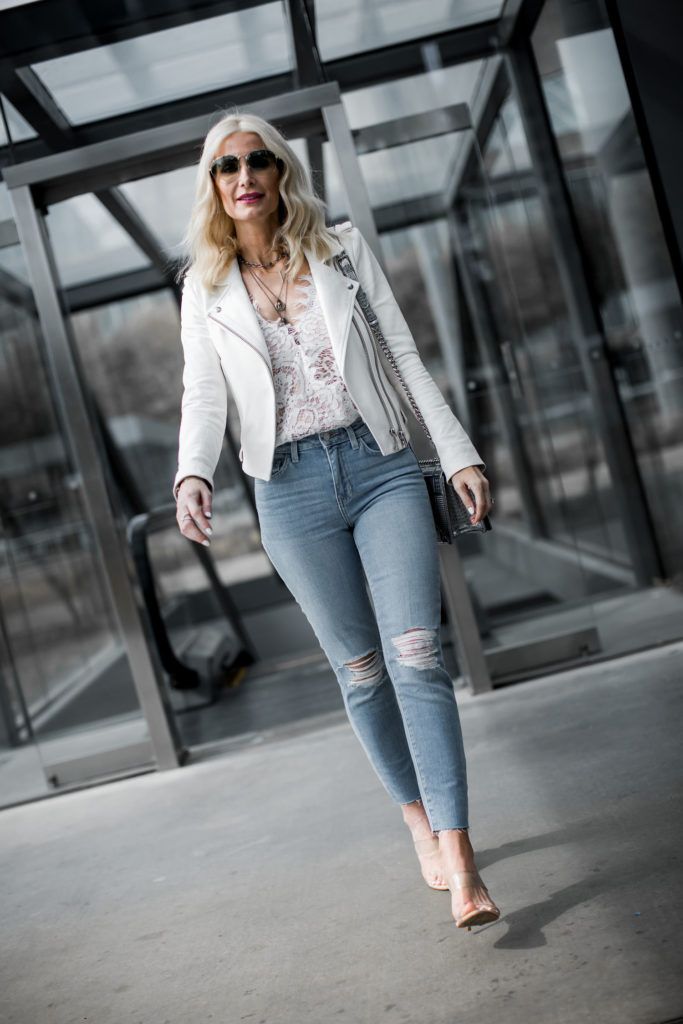 White Leather Jackets for Women: A Bold Choice